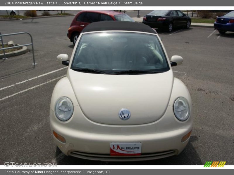 Harvest Moon Beige / Cream Beige 2004 Volkswagen New Beetle GL Convertible