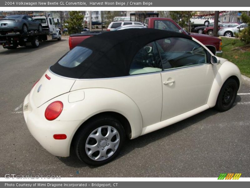 Harvest Moon Beige / Cream Beige 2004 Volkswagen New Beetle GL Convertible