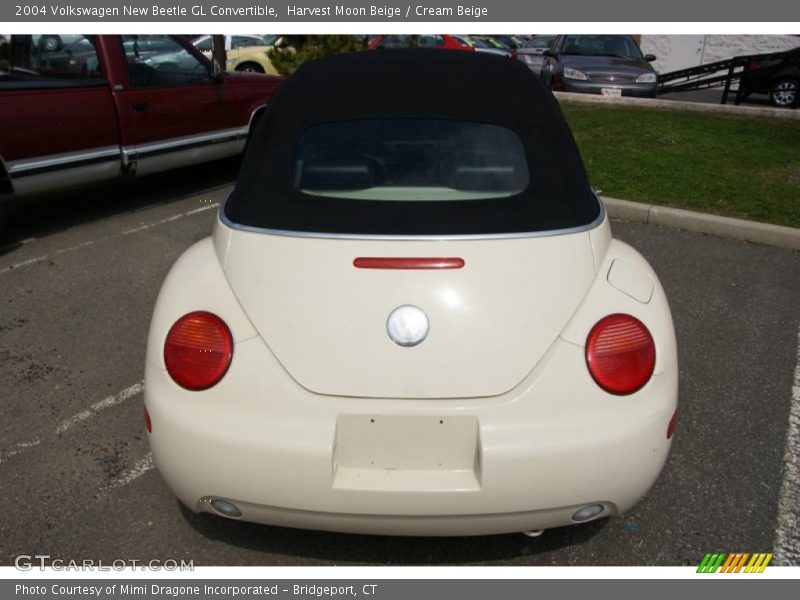 Harvest Moon Beige / Cream Beige 2004 Volkswagen New Beetle GL Convertible