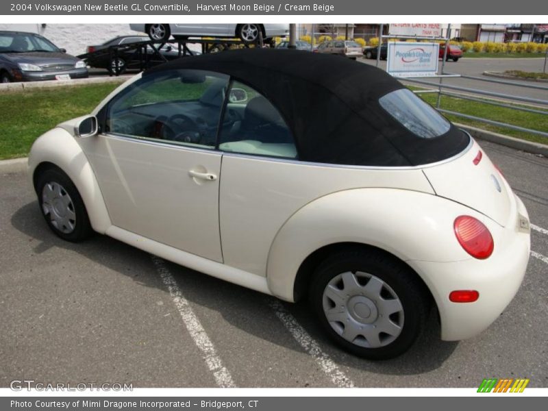 Harvest Moon Beige / Cream Beige 2004 Volkswagen New Beetle GL Convertible