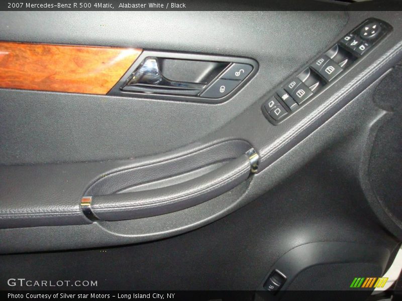 Alabaster White / Black 2007 Mercedes-Benz R 500 4Matic
