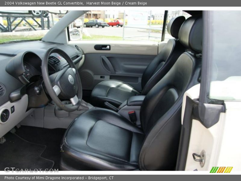  2004 New Beetle GL Convertible Cream Beige Interior