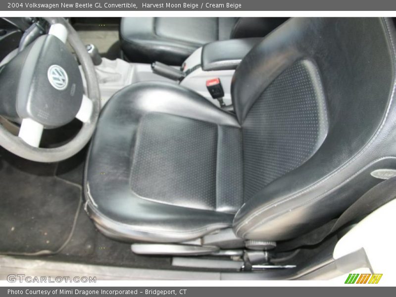 Harvest Moon Beige / Cream Beige 2004 Volkswagen New Beetle GL Convertible