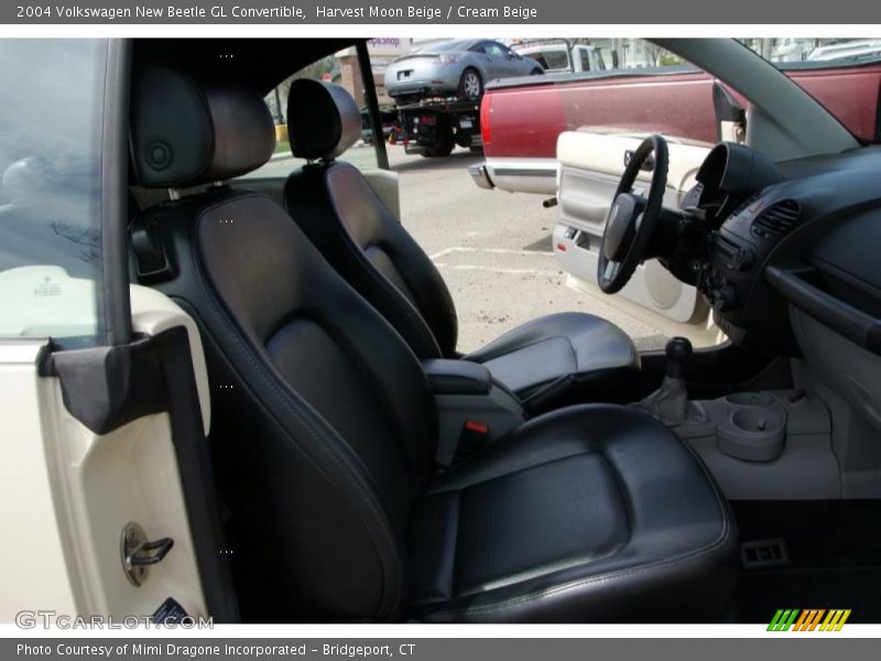 Harvest Moon Beige / Cream Beige 2004 Volkswagen New Beetle GL Convertible