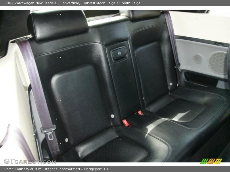 2004 New Beetle GL Convertible Cream Beige Interior