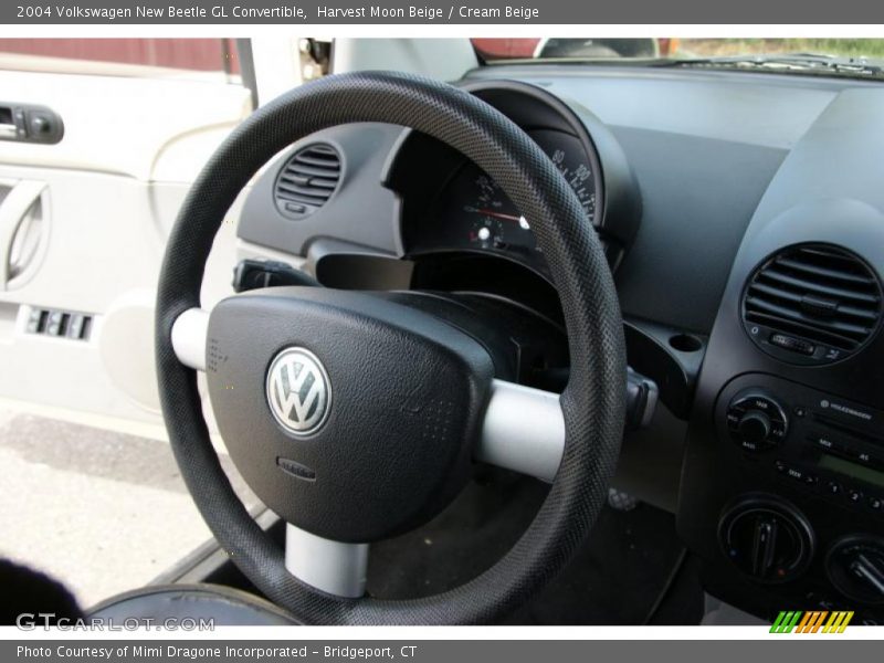 Harvest Moon Beige / Cream Beige 2004 Volkswagen New Beetle GL Convertible