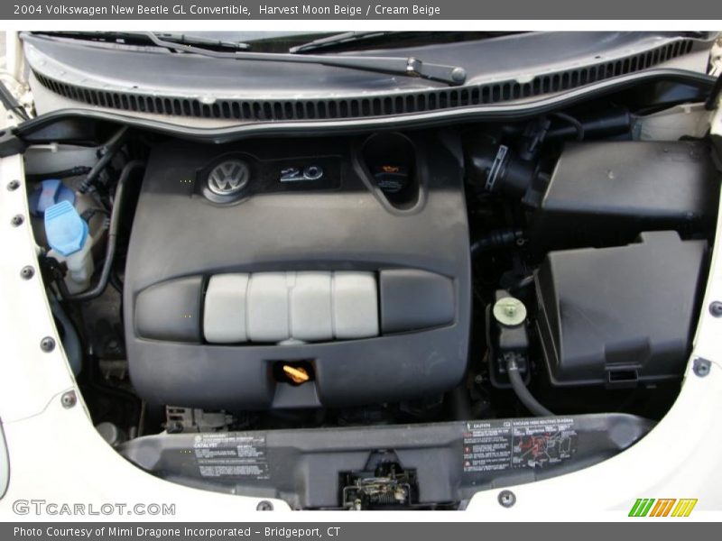  2004 New Beetle GL Convertible Engine - 2.0 Liter SOHC 8-Valve 4 Cylinder