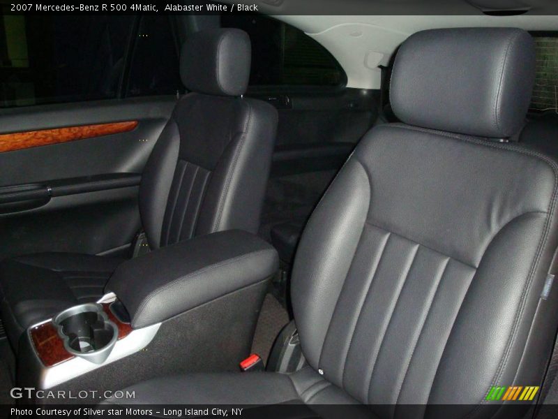Alabaster White / Black 2007 Mercedes-Benz R 500 4Matic