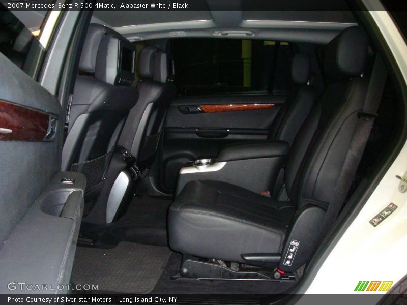 Alabaster White / Black 2007 Mercedes-Benz R 500 4Matic