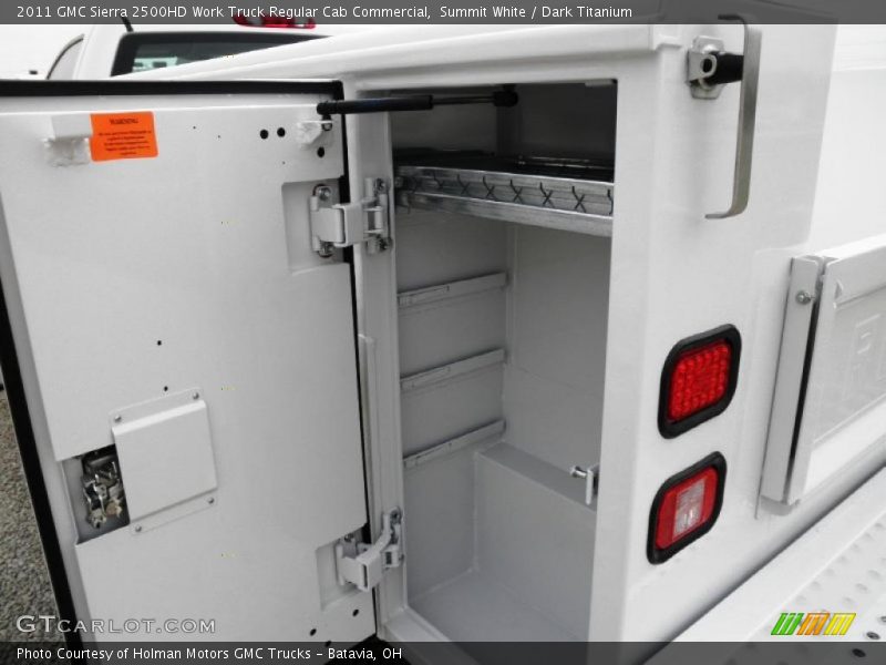 Summit White / Dark Titanium 2011 GMC Sierra 2500HD Work Truck Regular Cab Commercial