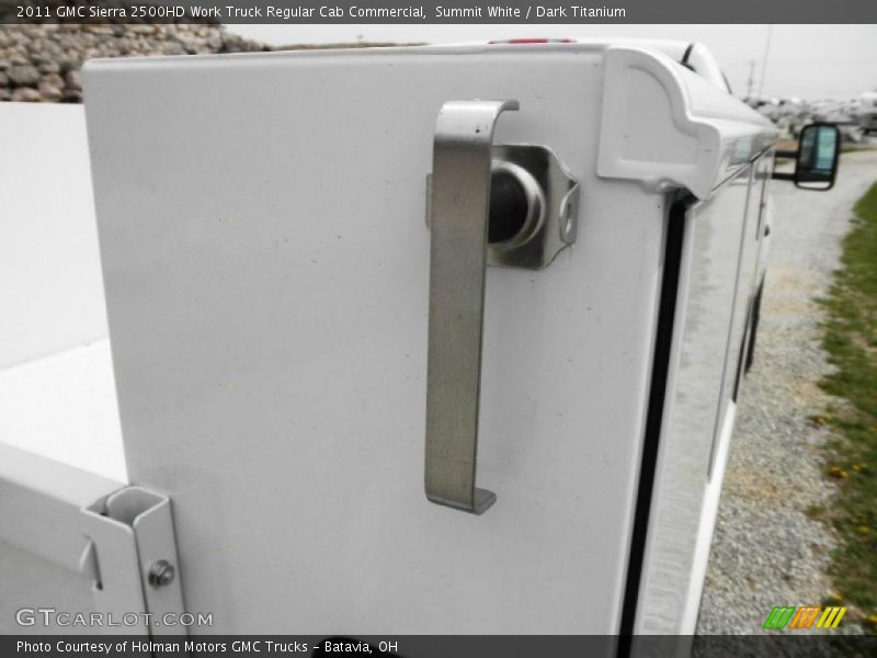 Summit White / Dark Titanium 2011 GMC Sierra 2500HD Work Truck Regular Cab Commercial