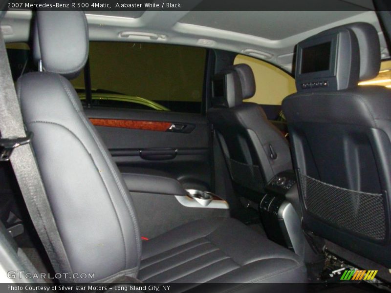 Alabaster White / Black 2007 Mercedes-Benz R 500 4Matic