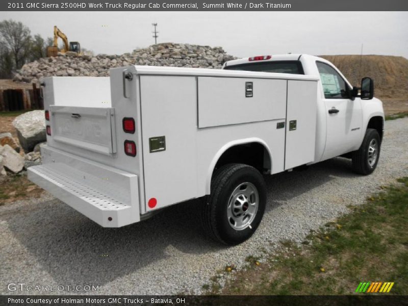  2011 Sierra 2500HD Work Truck Regular Cab Commercial Summit White