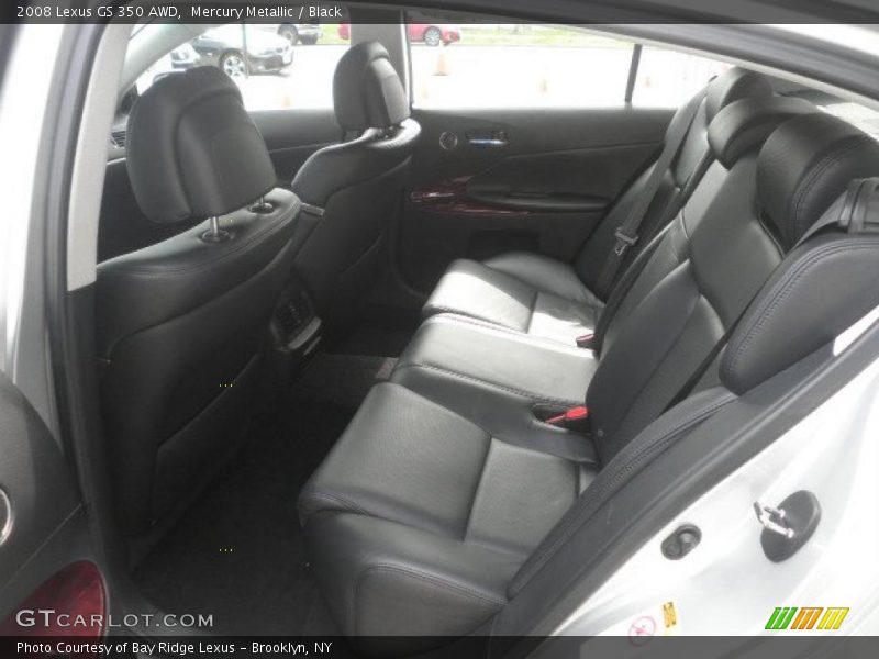 Mercury Metallic / Black 2008 Lexus GS 350 AWD