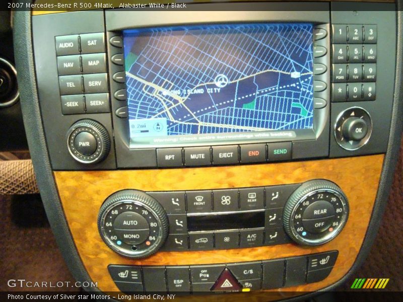 Alabaster White / Black 2007 Mercedes-Benz R 500 4Matic