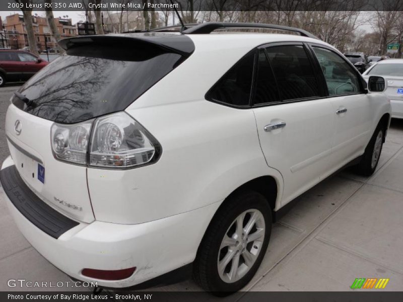 Crystal White Mica / Parchment 2009 Lexus RX 350 AWD