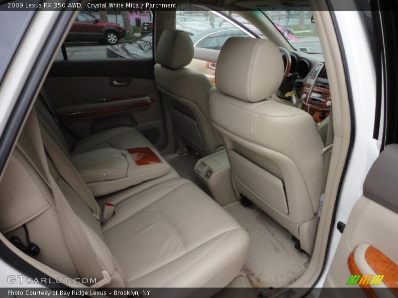 Crystal White Mica / Parchment 2009 Lexus RX 350 AWD