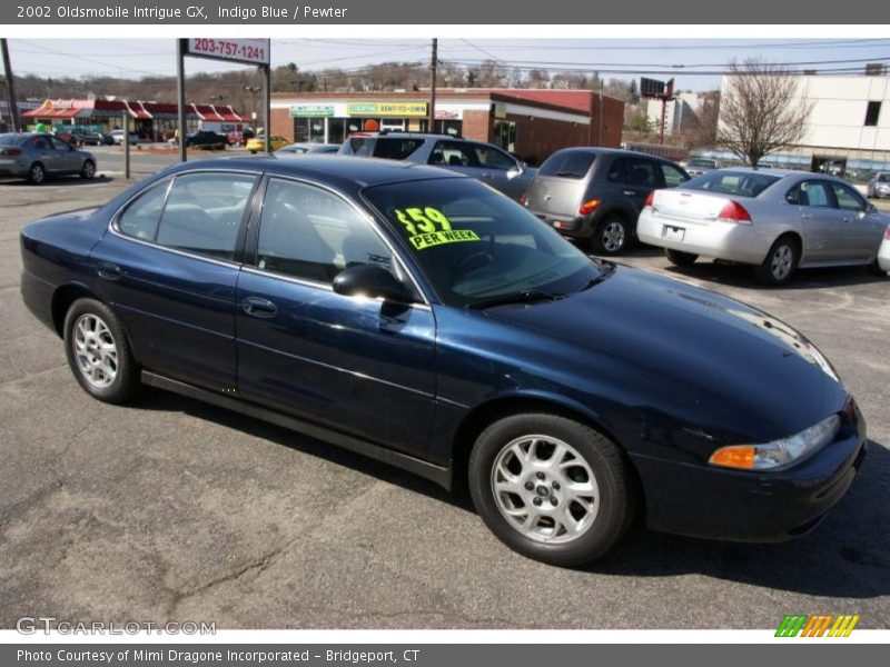 Indigo Blue / Pewter 2002 Oldsmobile Intrigue GX