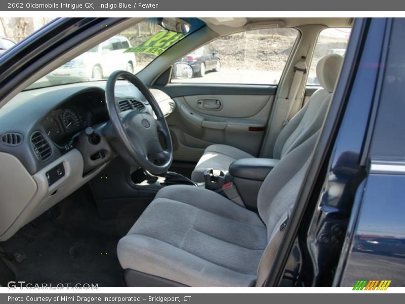 2002 Intrigue GX Pewter Interior