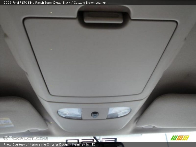 Black / Castano Brown Leather 2006 Ford F150 King Ranch SuperCrew
