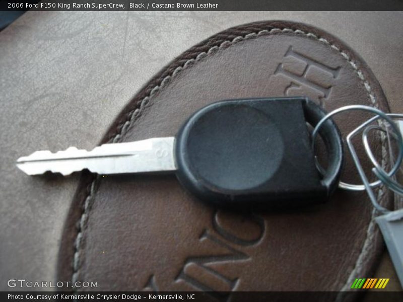 Black / Castano Brown Leather 2006 Ford F150 King Ranch SuperCrew