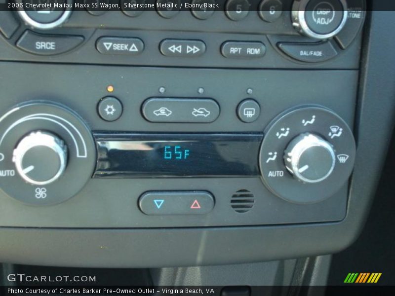 Controls of 2006 Malibu Maxx SS Wagon