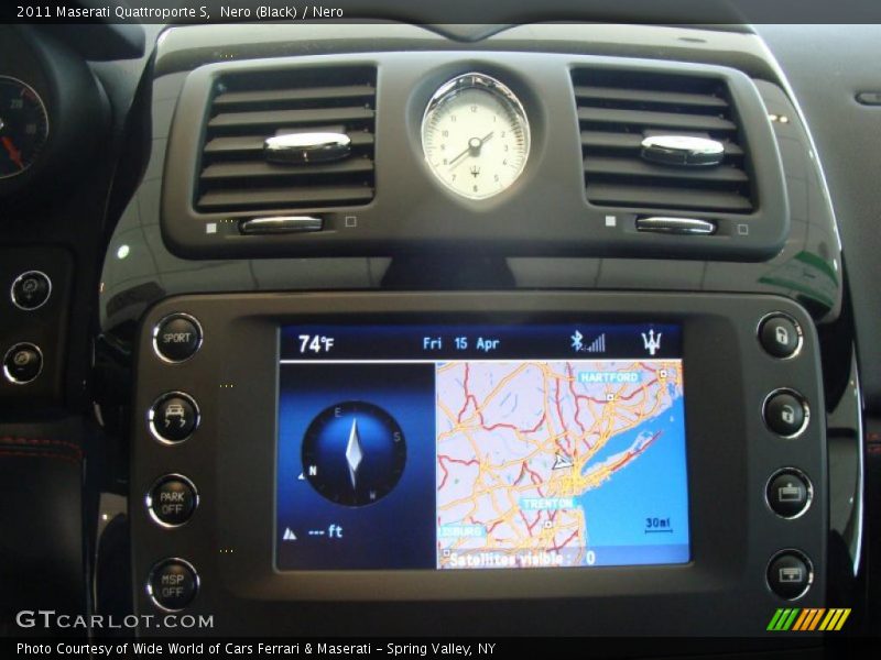 Navigation of 2011 Quattroporte S