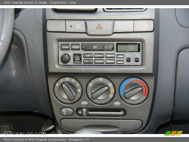 Controls of 2002 Accent GL Sedan