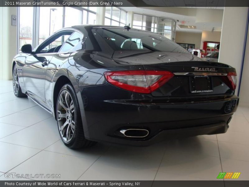 Grigio Granito (Dark Grey) / Nero 2011 Maserati GranTurismo S
