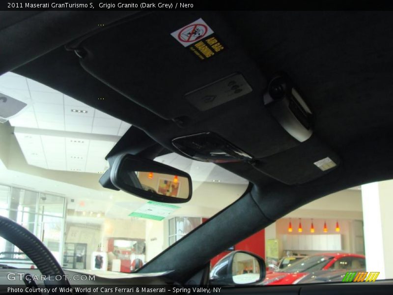 Grigio Granito (Dark Grey) / Nero 2011 Maserati GranTurismo S