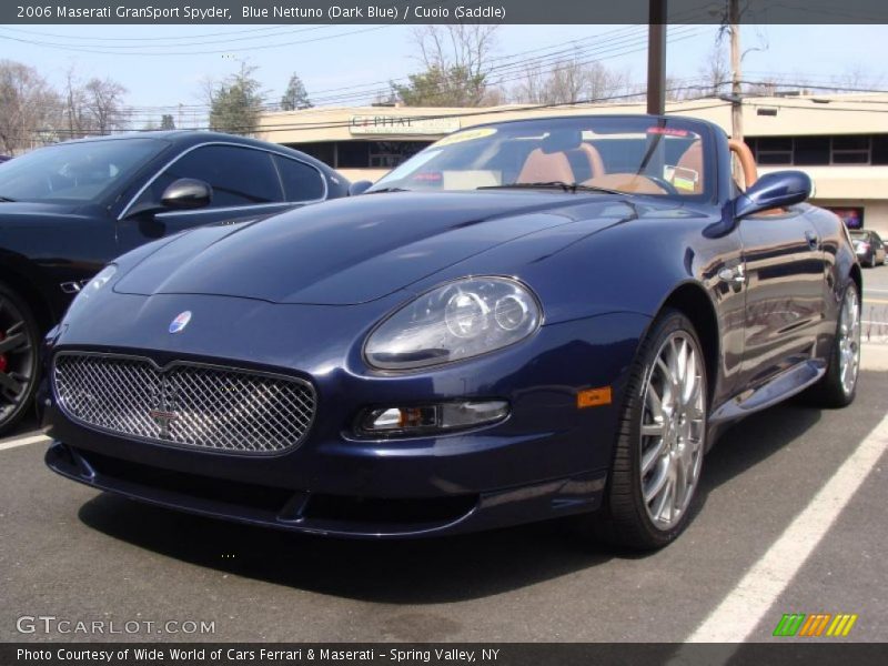 Front 3/4 View of 2006 GranSport Spyder