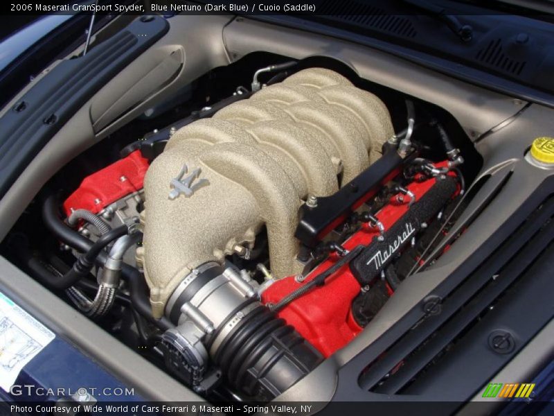  2006 GranSport Spyder Engine - 4.2 Liter DOHC 32-Valve V8