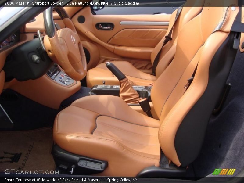  2006 GranSport Spyder Cuoio (Saddle) Interior