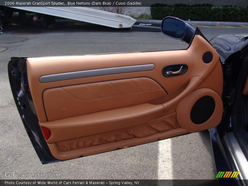 Door Panel of 2006 GranSport Spyder