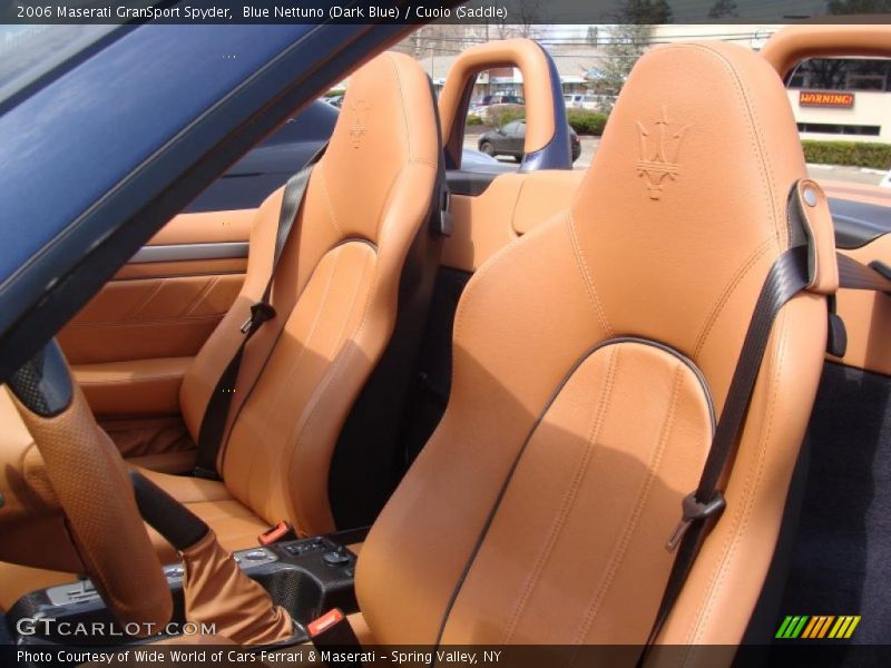  2006 GranSport Spyder Cuoio (Saddle) Interior