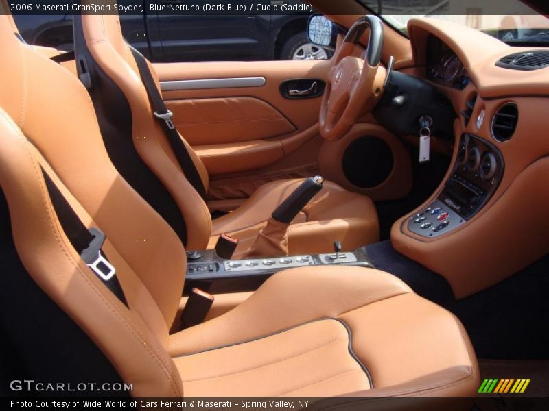  2006 GranSport Spyder Cuoio (Saddle) Interior