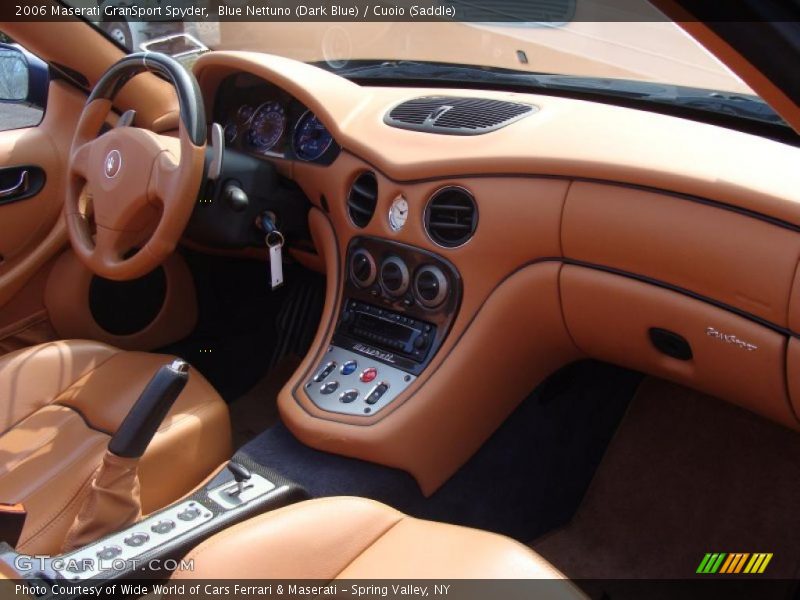 Dashboard of 2006 GranSport Spyder