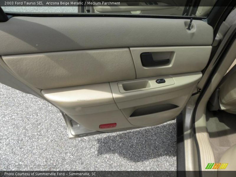 Arizona Beige Metallic / Medium Parchment 2003 Ford Taurus SES