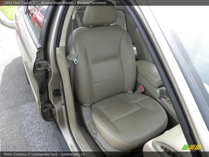 Arizona Beige Metallic / Medium Parchment 2003 Ford Taurus SES