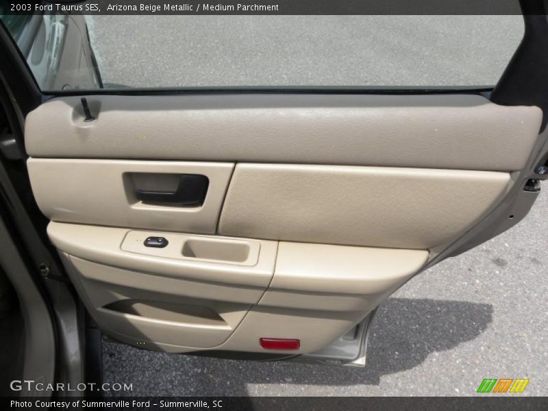 Arizona Beige Metallic / Medium Parchment 2003 Ford Taurus SES