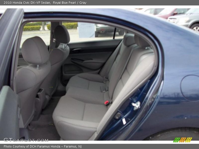 Royal Blue Pearl / Gray 2010 Honda Civic DX-VP Sedan