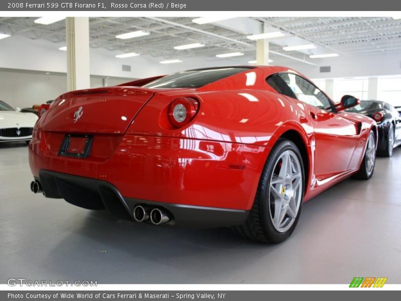  2008 599 GTB Fiorano F1 Rosso Corsa (Red)