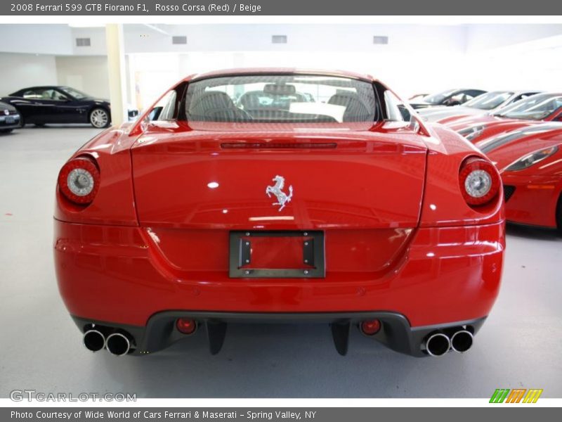  2008 599 GTB Fiorano F1 Rosso Corsa (Red)