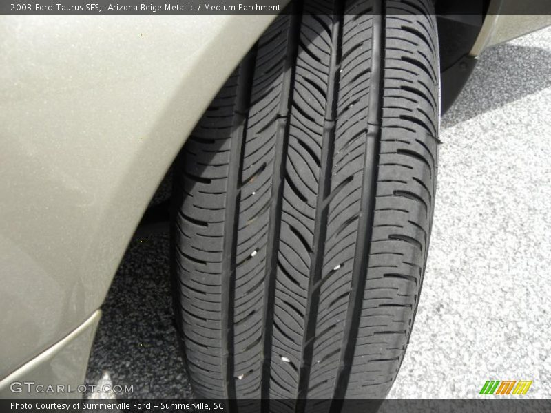 Arizona Beige Metallic / Medium Parchment 2003 Ford Taurus SES
