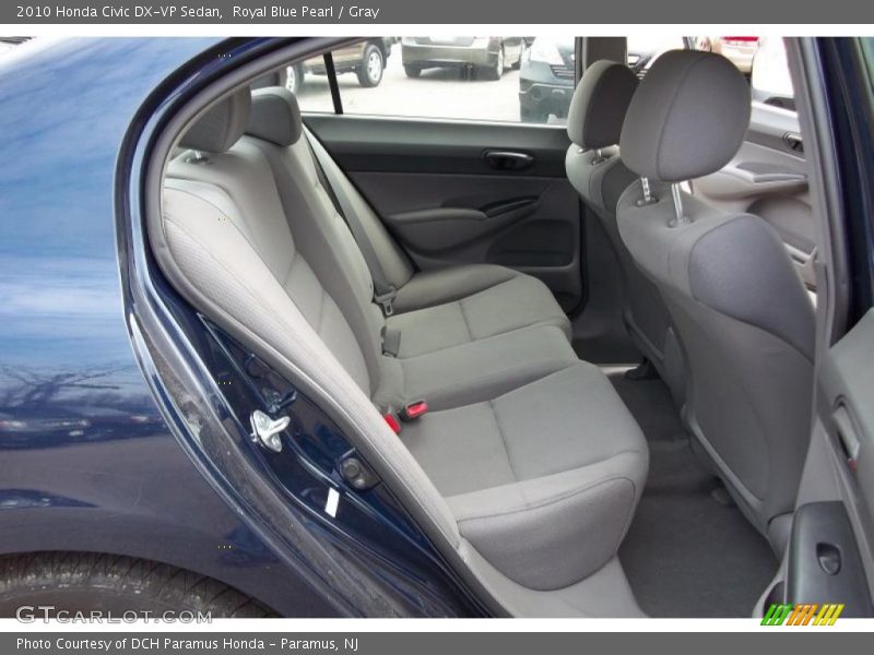  2010 Civic DX-VP Sedan Gray Interior