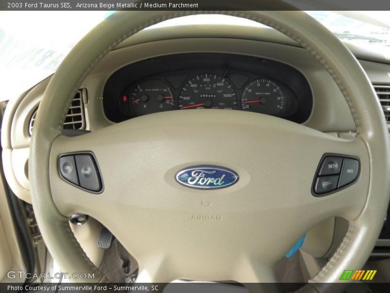 Arizona Beige Metallic / Medium Parchment 2003 Ford Taurus SES