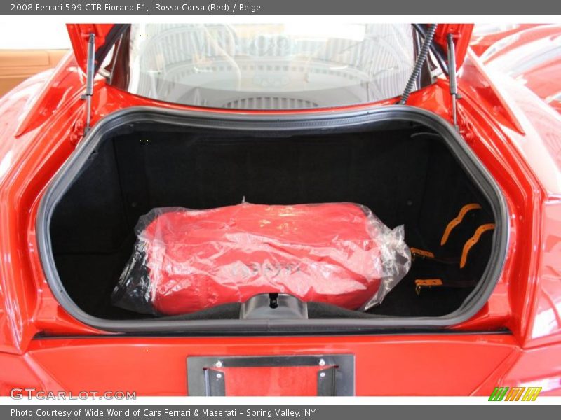  2008 599 GTB Fiorano F1 Trunk