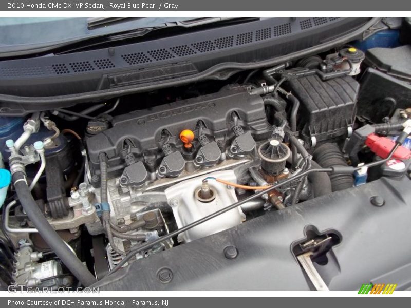  2010 Civic DX-VP Sedan Engine - 1.8 Liter SOHC 16-Valve i-VTEC 4 Cylinder