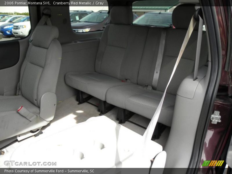 Cranberry Red Metallic / Gray 2006 Pontiac Montana SV6