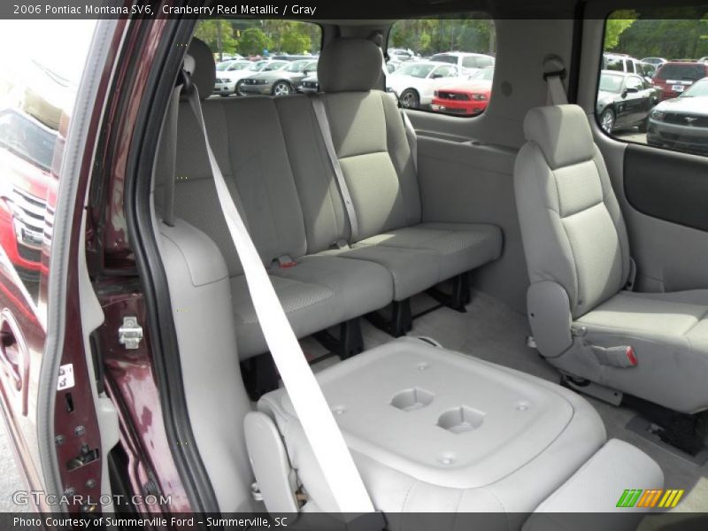 Cranberry Red Metallic / Gray 2006 Pontiac Montana SV6